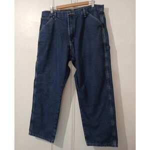 Wrangler mens 36×30 fleece lined thick winter jeans pants